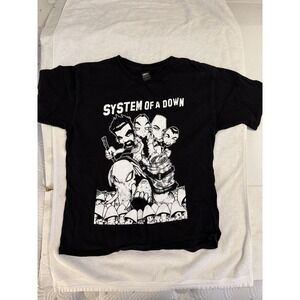 Vintage 00's System Of‎ A Down Shirt Numetal Metal Punk Skater Y2K, Size Large